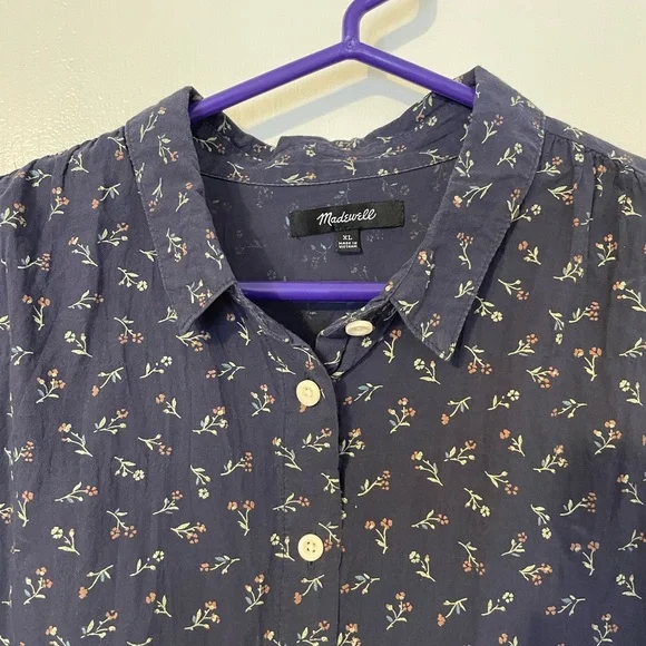 Madewell Hilltop Shirt in Adorable Ditsy - Picture 5 of 7